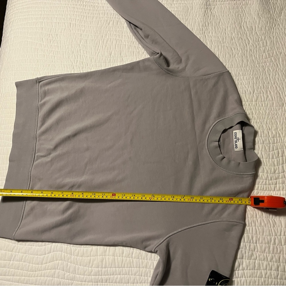Stone Island Gray Crew Neck Sweatshirt - Picture 12 of 12